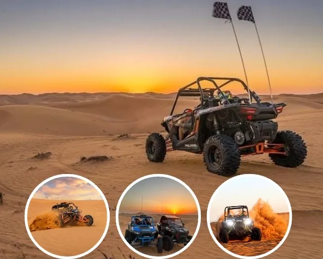 >Dubai Desert Sunrise Buggy Experince